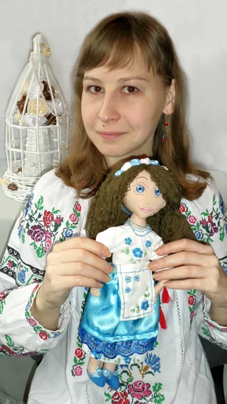 Авторська лялька Текстильна лялька Орися
