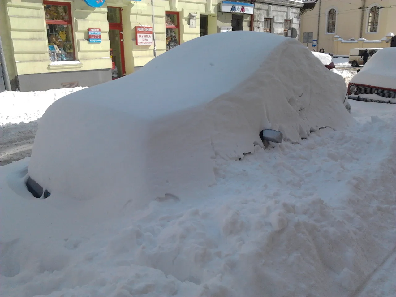А в нас весна ))