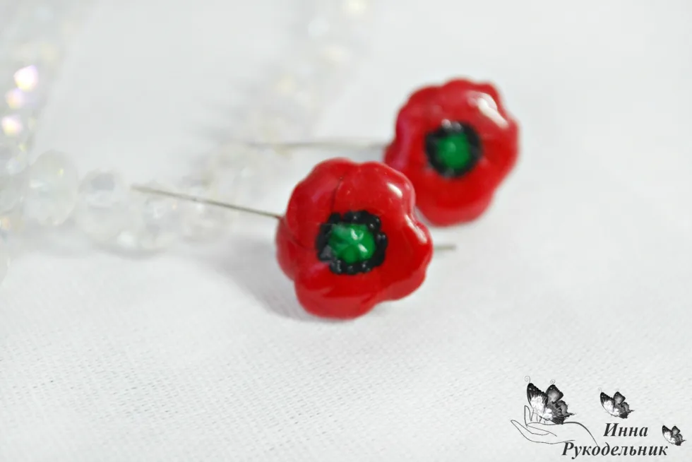 Сережки "Маки"
http://vk.com/craftirs