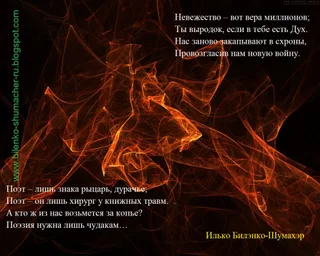 Поэзия нужна лишь чудакам... (отрывок)