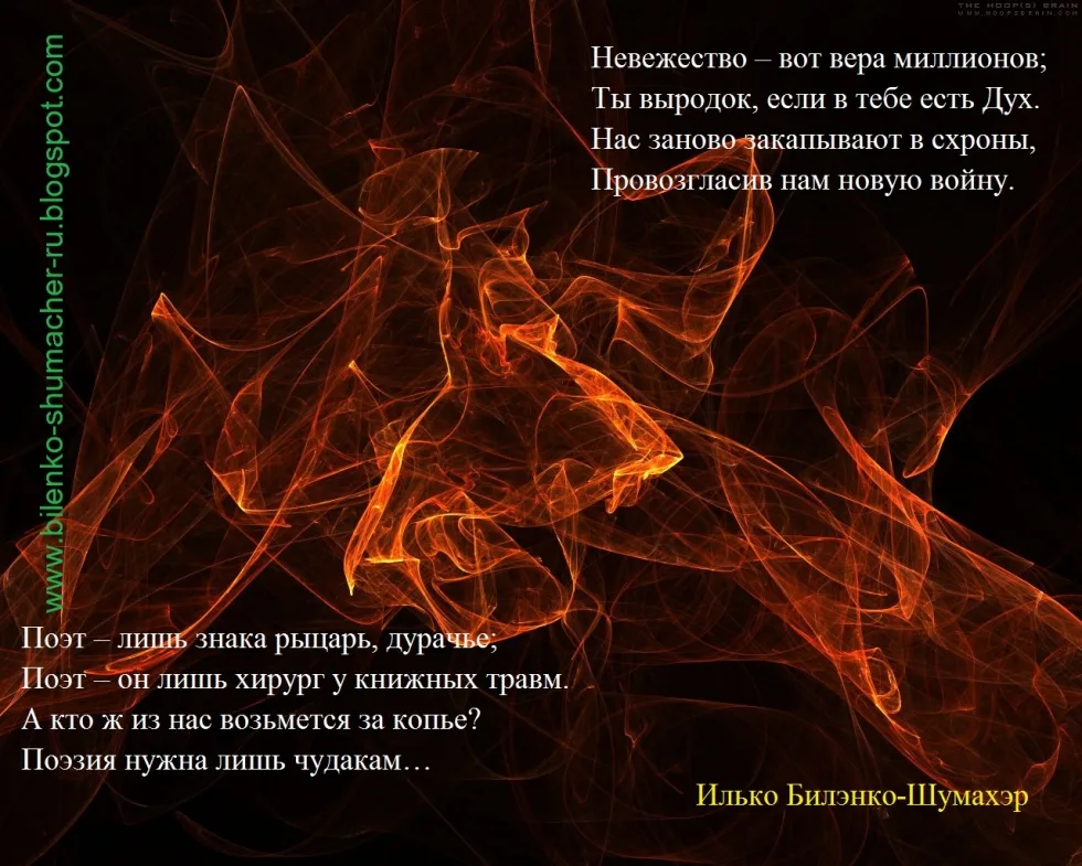 Поэзия нужна лишь чудакам... (отрывок)