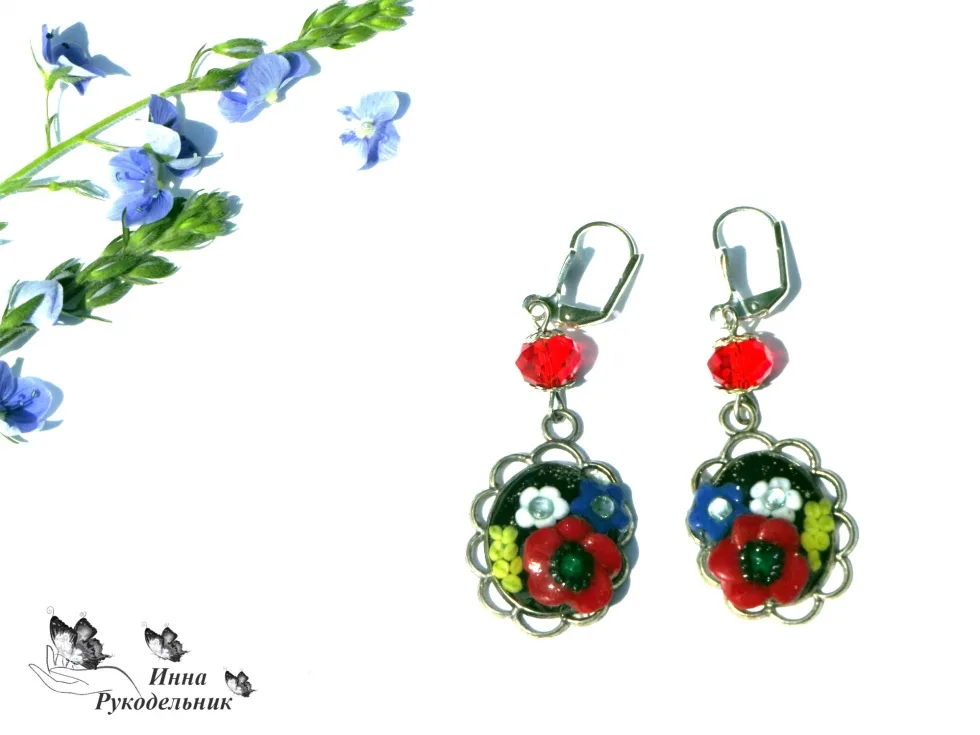 Сережки "Польові квіти"
http://vk.com/craftirs