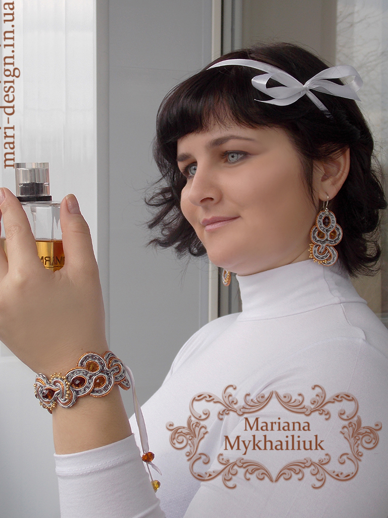 Комплект з сутажа "Vintage"
