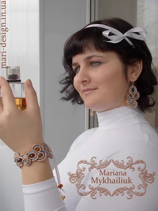 Комплект з сутажа "Vintage"