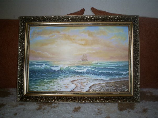 Море. Масло. 2004-2007 р...