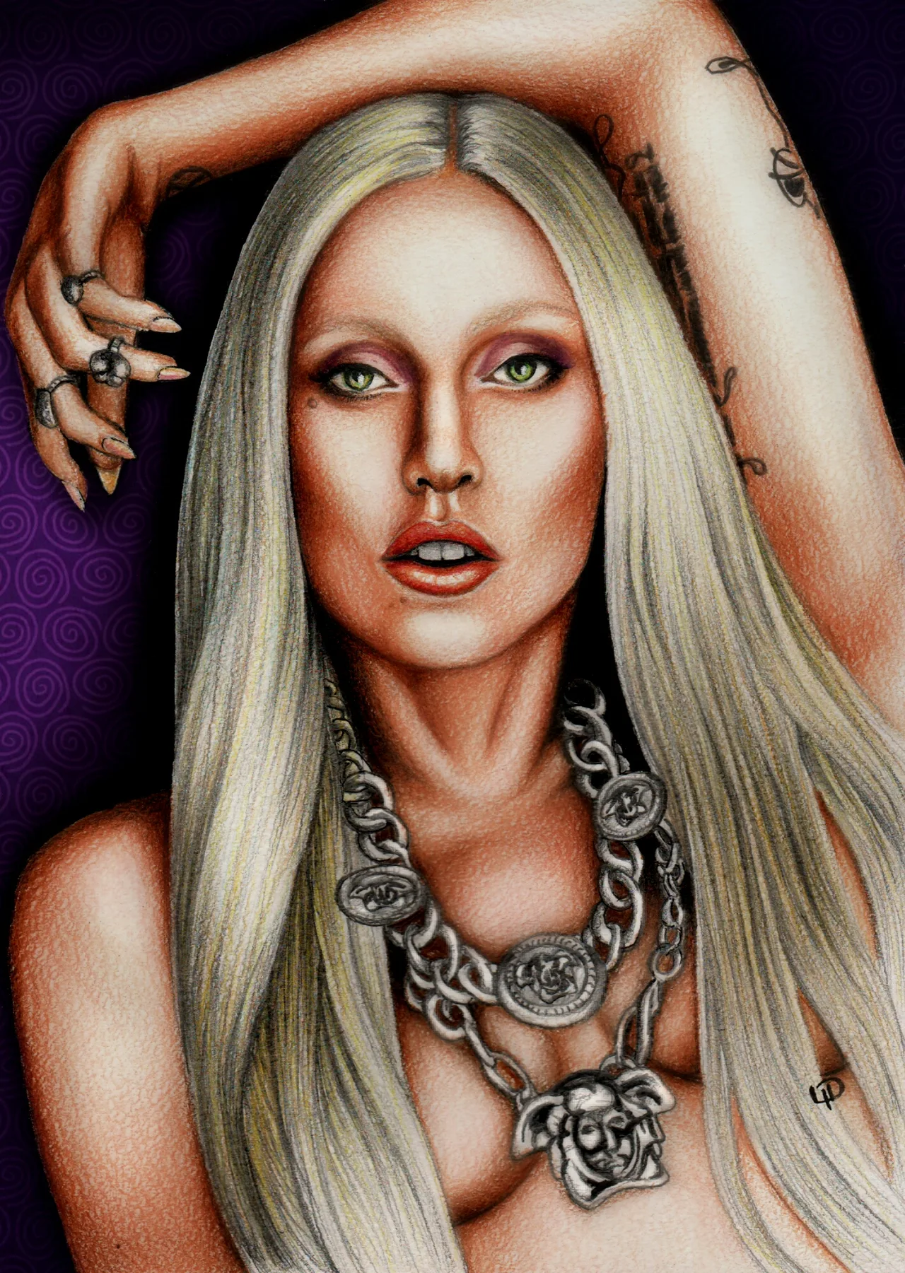 Gaga for Versace