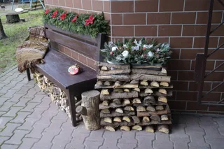 Рождественский декор двора, 2014