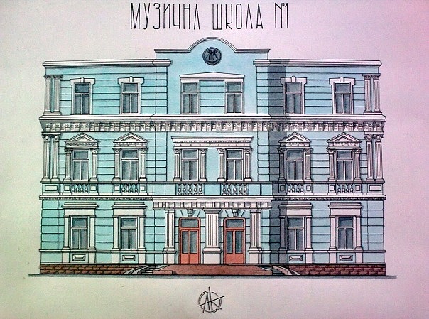 Графіка і відмивка акварелью. 2010-2011 р.