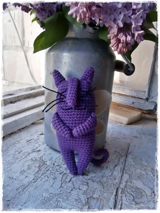 Лавандовый кот