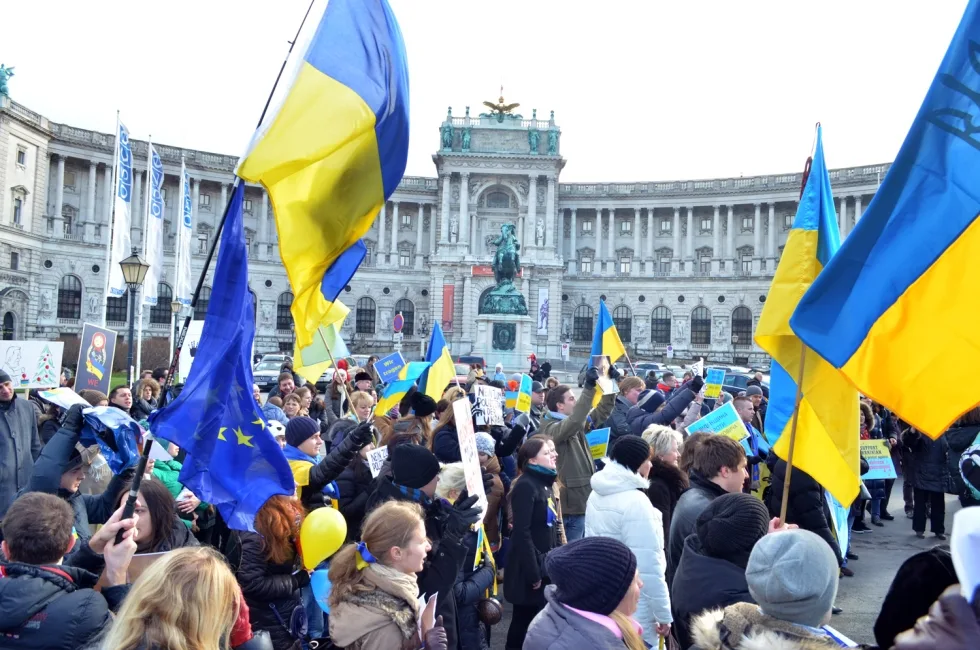 Євромайдан. Відень 08.12.2013