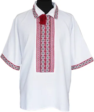 вишиванка ручної роботи, чоловіча "Степівка" (Арт. 01280)