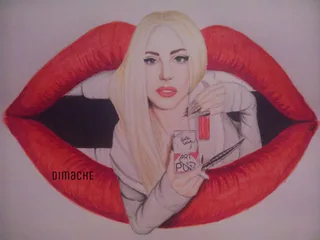 Red Lips(Lady Gaga)