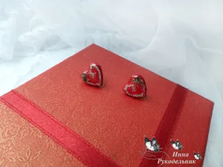 Сережки "Серце"
http://vk.com/craftirs