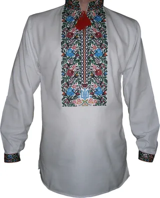 вишиванка чоловіча "Борщівська" (Арт. 00990)