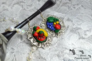 Сережки "Фруктовий рай"
http://vk.com/craftirs
