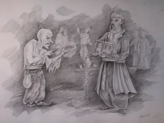 К произведению Н.В. Гоголя "Страшная месть"