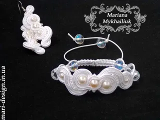 Комплект з сутажа "Snowflake"