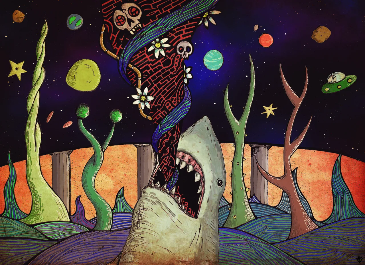 Shark attack