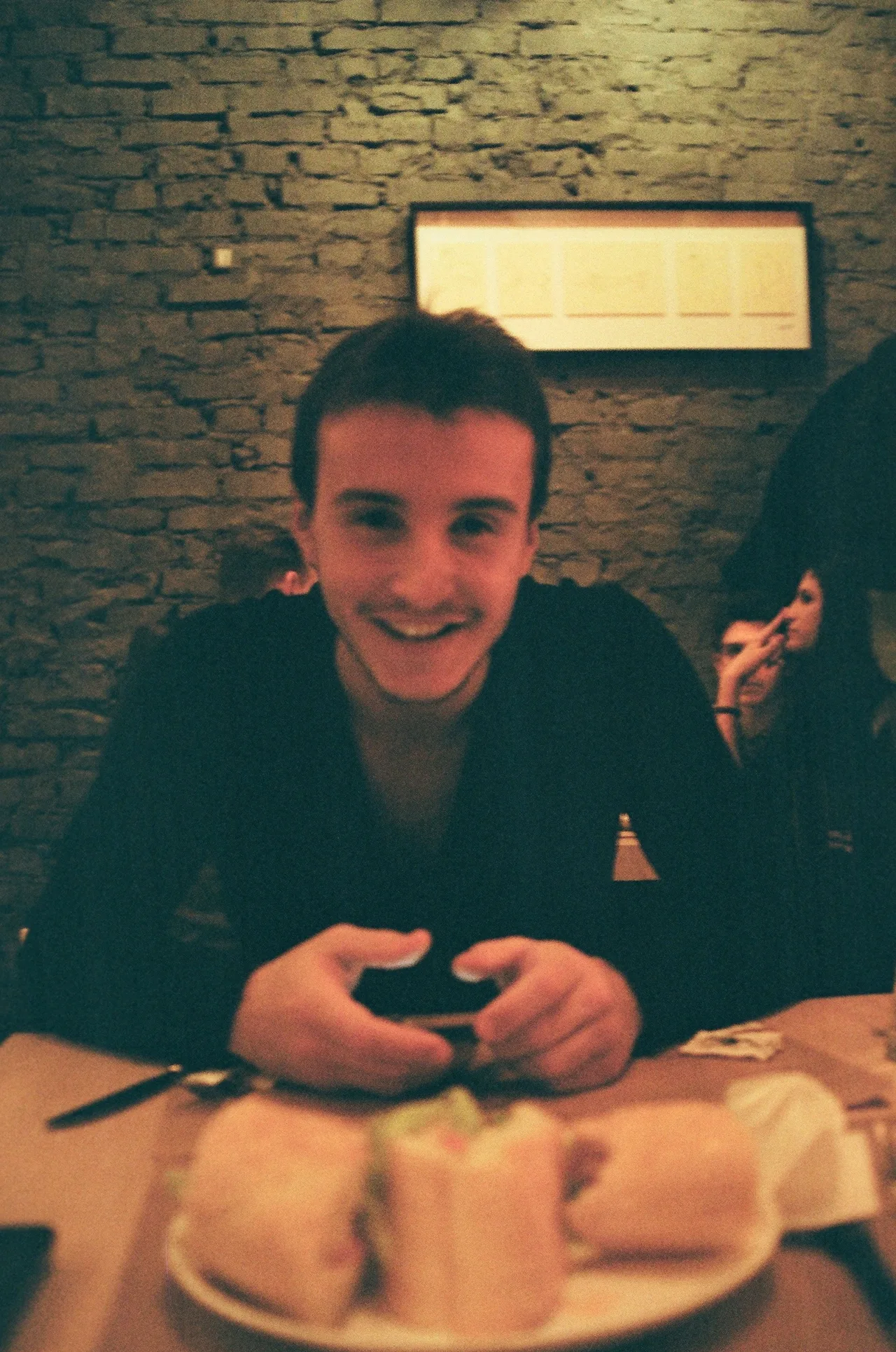 smiling