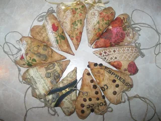 Сердечка з запахом кориці, кави і ванілі)))))