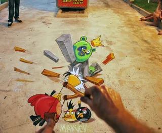 "Angry Birds"