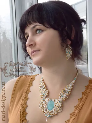 Комплект з сутажа "Чаруюча розкіш"