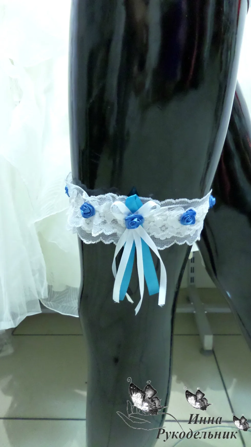 Підв'язка нареченої "Бірюза"
http://vk.com/craftirs