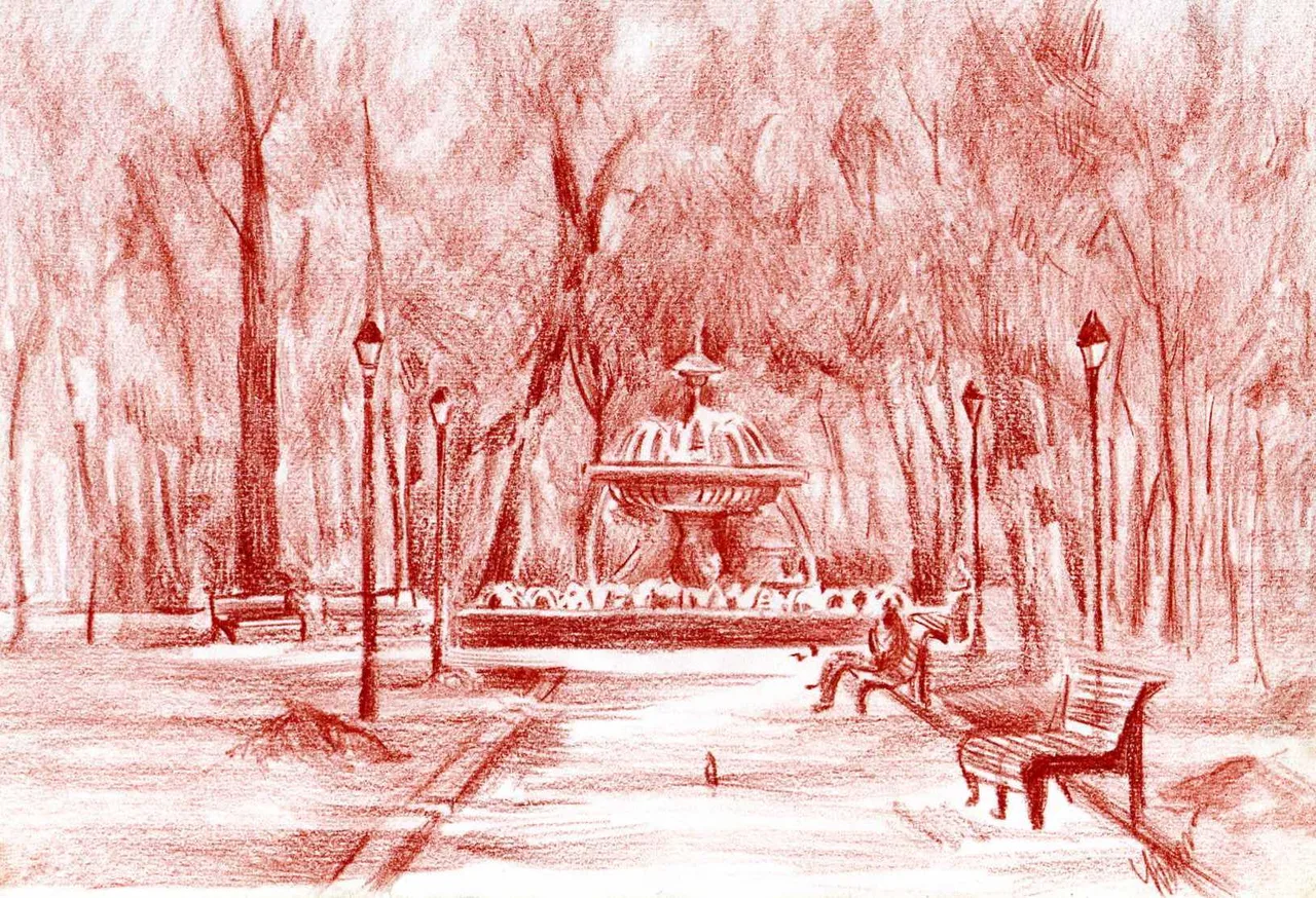 Мариинский парк. Киев