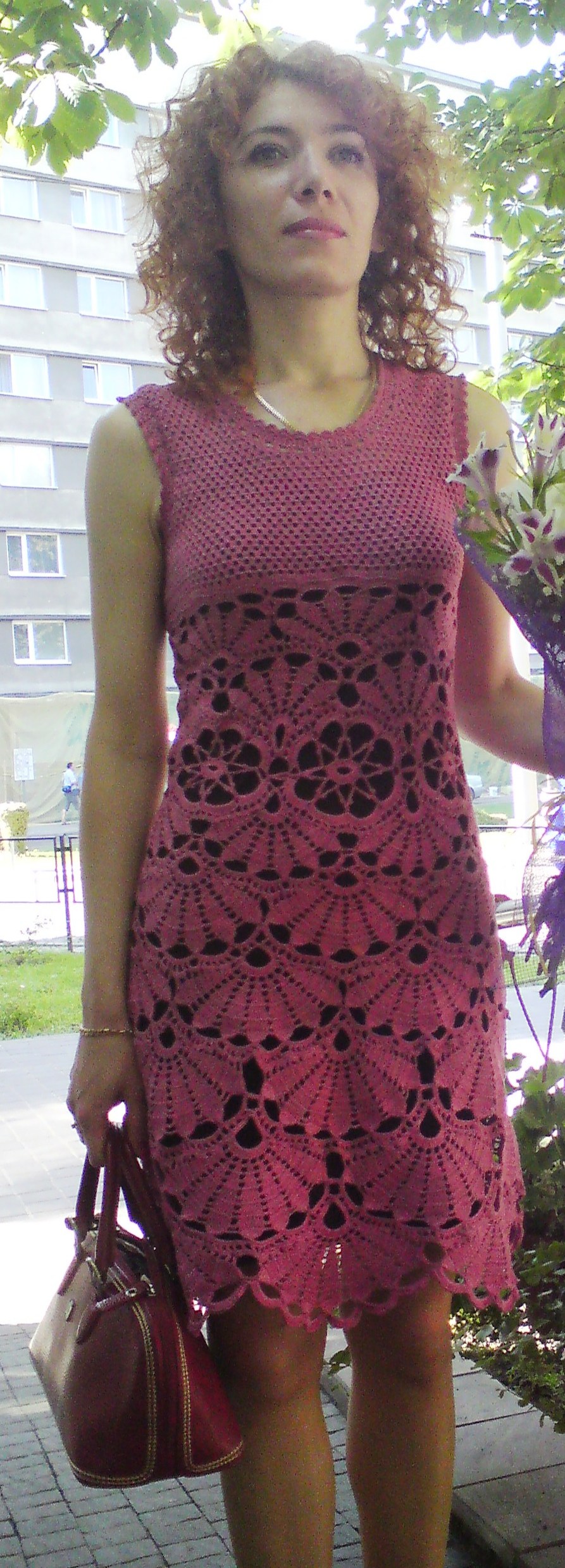 Сукня гачком