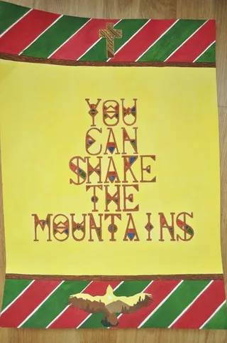 you can shake the mountains