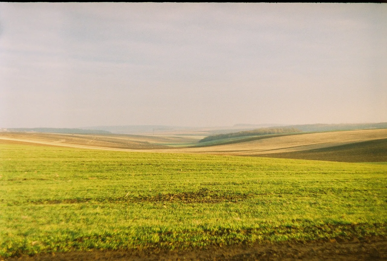 залита сонцем долина
