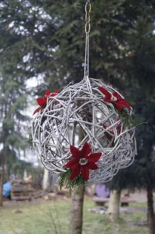 Рождественский декор для двора