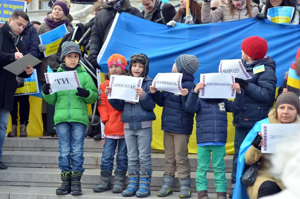 Євромайдан. Відень 08.12.2013