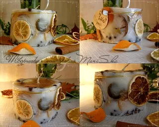 Арома-свеча Фруктовая Orange