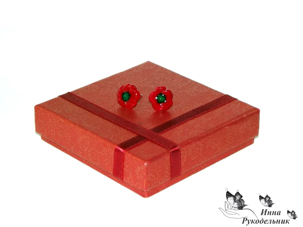 Сережки "Маки"
http://vk.com/craftirs