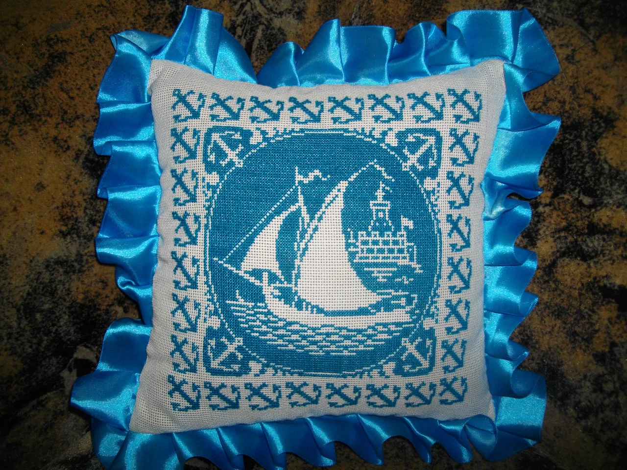 Подушка "Морська"