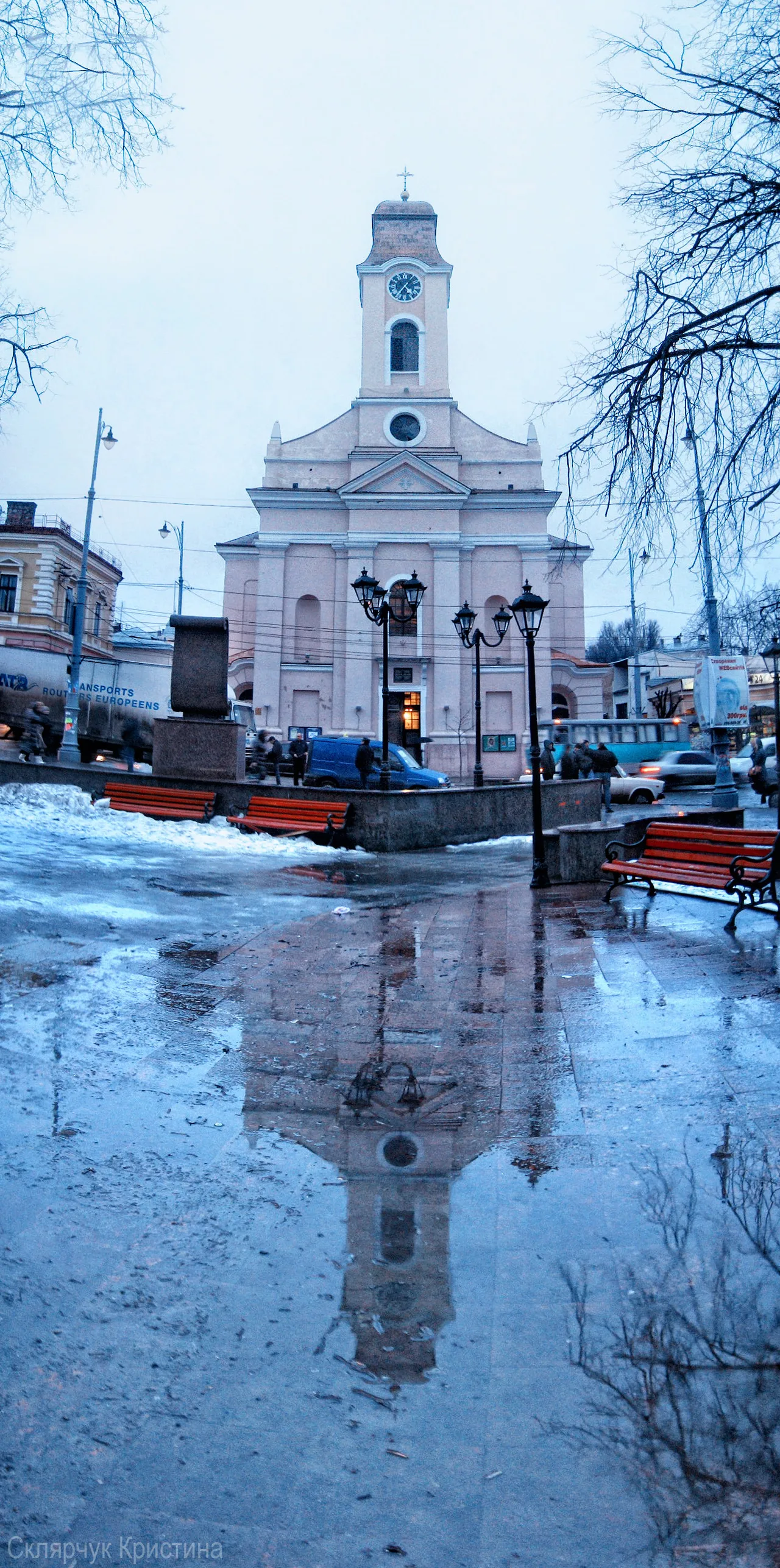 Зима в городе