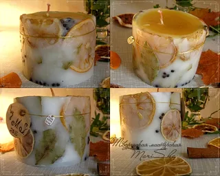Арома-свеча Фруктовая Lemon