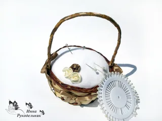 Корзинка для голок та булавок
http://vk.com/craftirs
