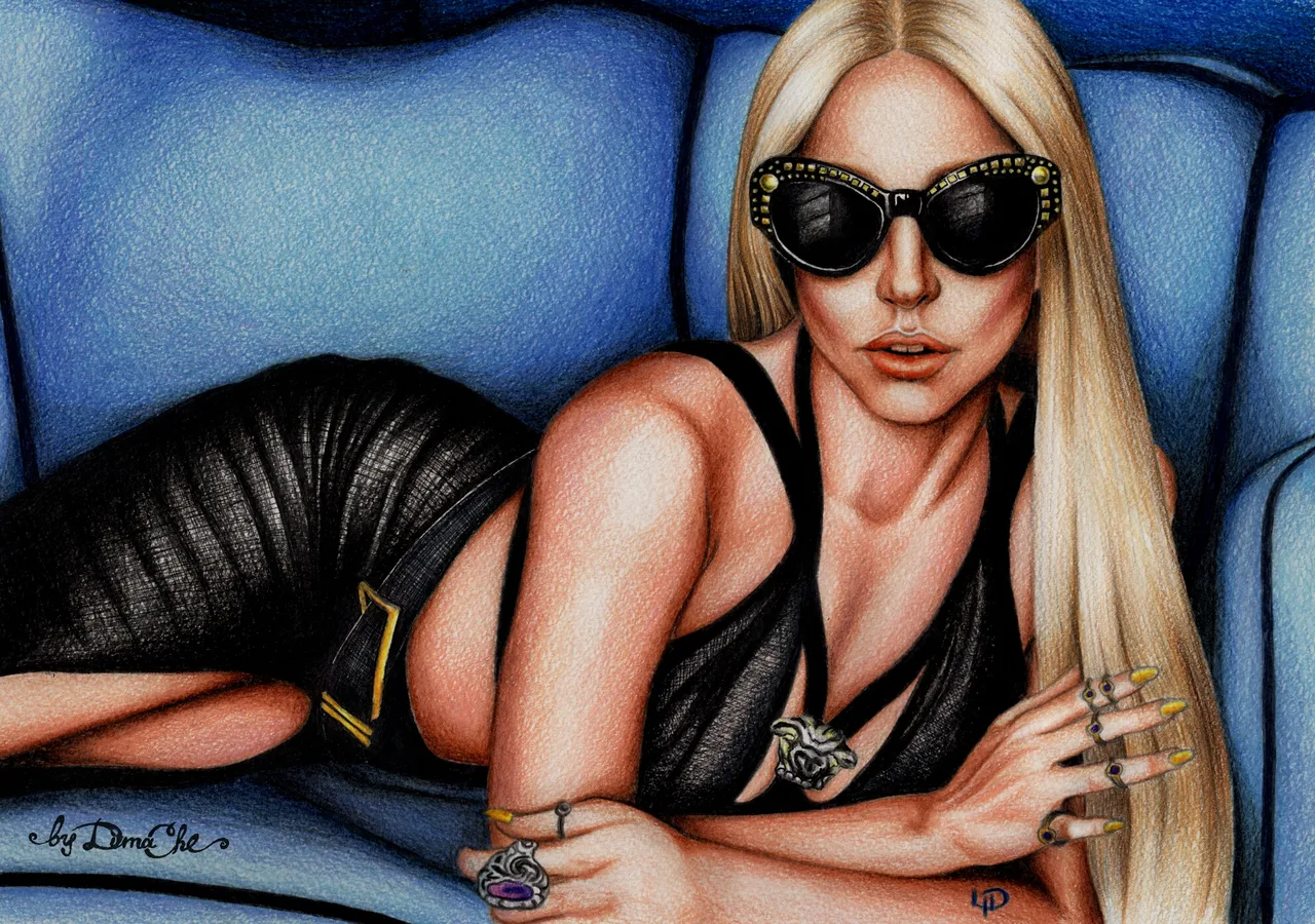 Gaga for Versace