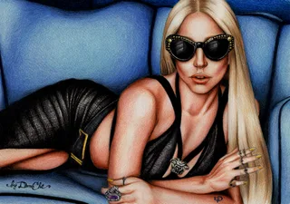 Gaga for Versace