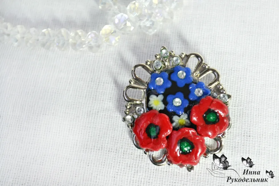 Брошка "Польові квіти"
http://vk.com/craftirs